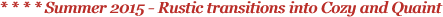    * *